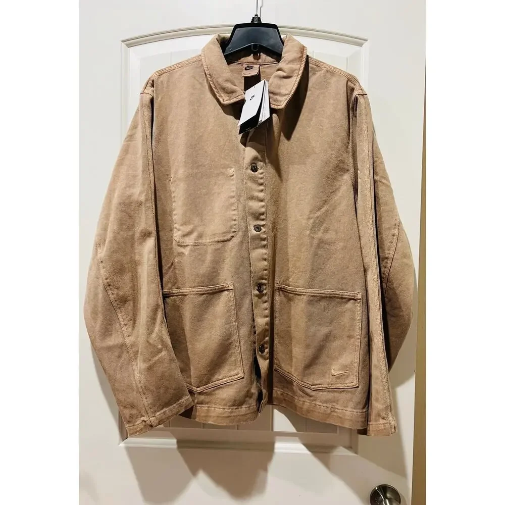NWT❤️Nike Life Men's Chore Coat szM - Picture 2 of 11